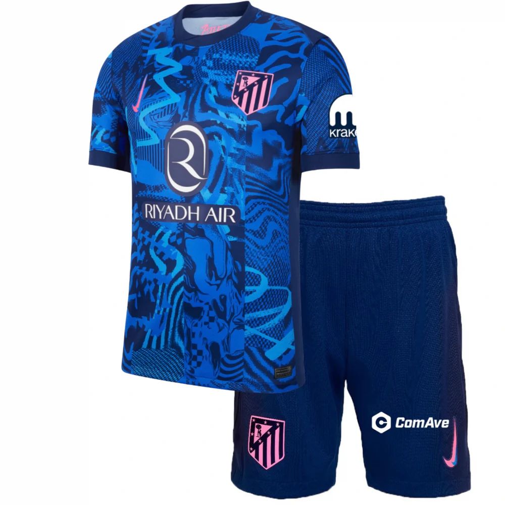 Atletico Madrid Third 2024/25 Kit - Kids