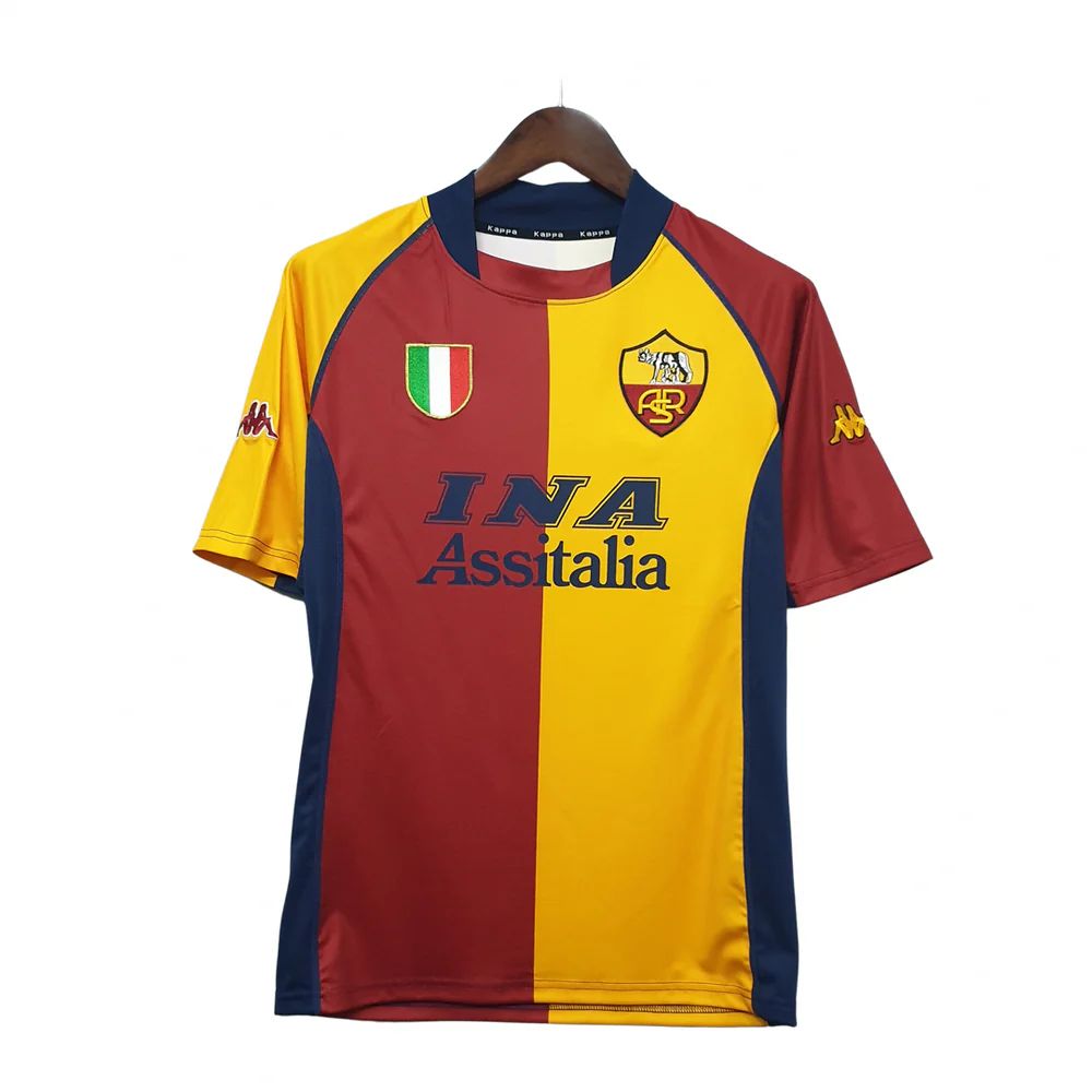 Camisa Retrô AS Roma 2001