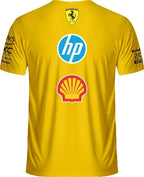 Camisa da Equipe Ferrari de F1 2025