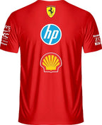 Camisa da Equipe Ferrari de F1 2025