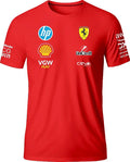 Camisa da Equipe Ferrari de F1 2025