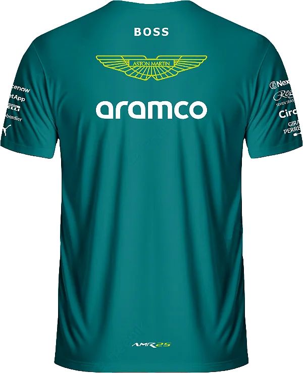 Camiseta Aston Martin F1 Team 2025