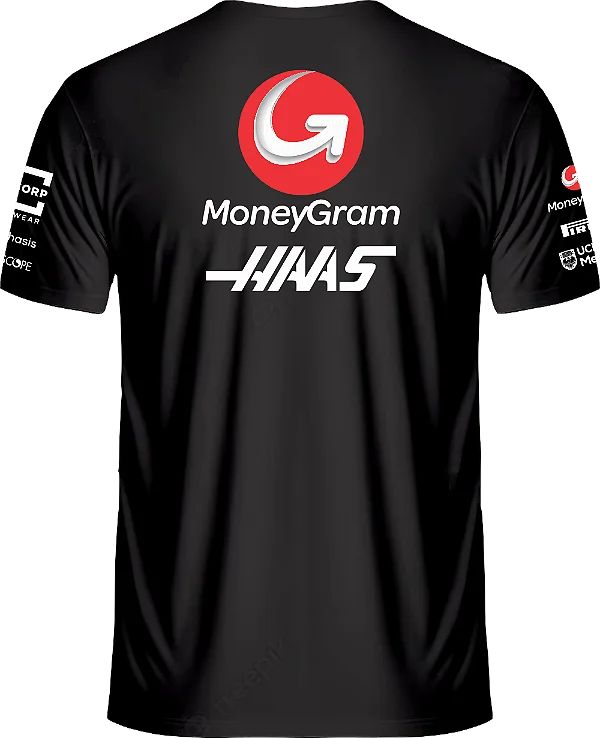 Camisa da Equipe Haas F1 2025