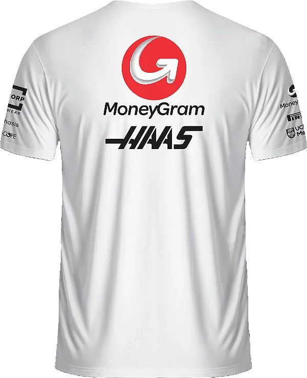 Camisa da Equipe Haas F1 2025