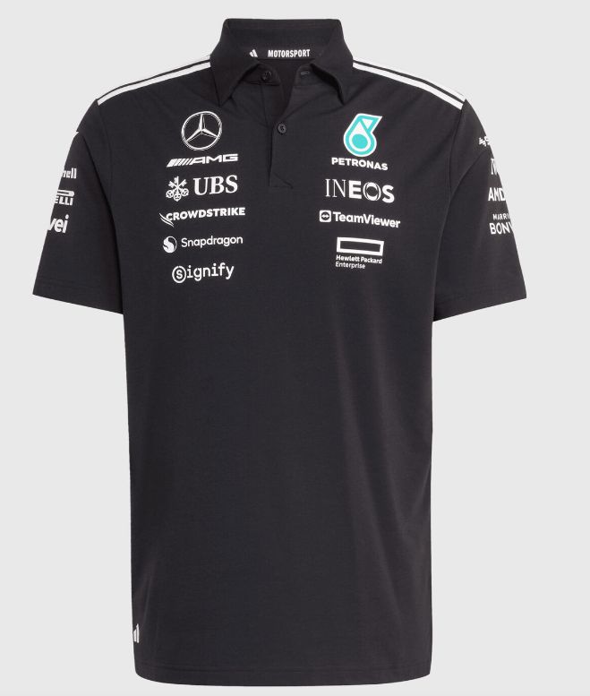 Camisa Polo Mercedes F1 Team 2025