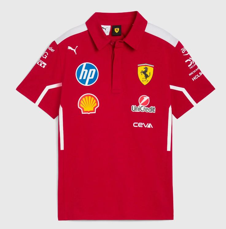 Ferrari F1 Team Polo Shirt 2025