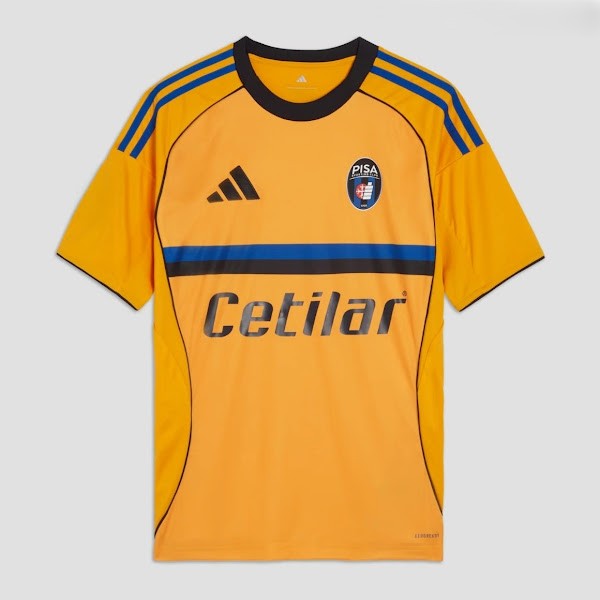 Camisa de visitante do Pisa FC 2025/26