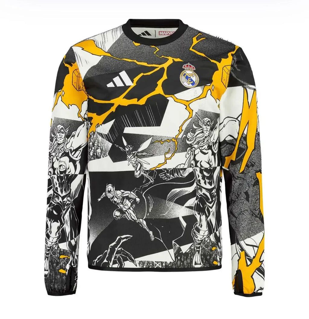 Real Madrid MARVEL Long Sleeve Shirt 2025/26
