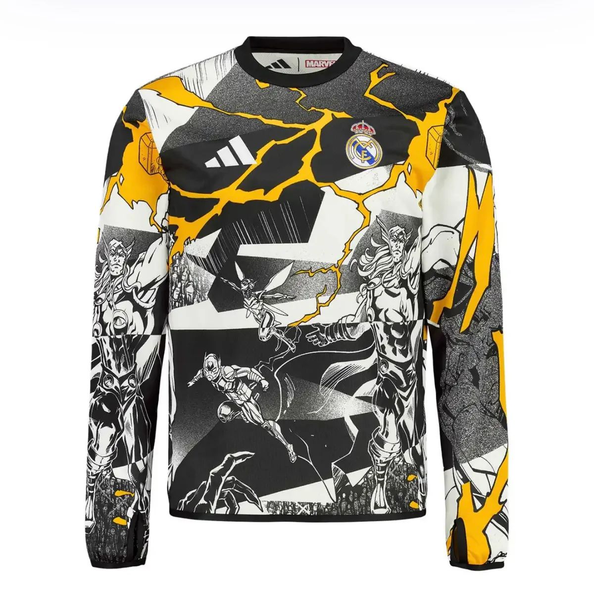 Real Madrid MARVEL Long Sleeve Shirt 2025/26