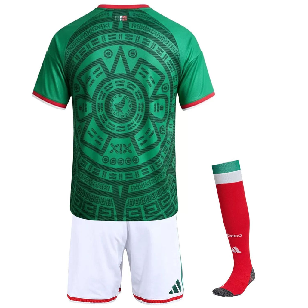 Kit Casa México 2026/27 - Infantil (Com Meias)