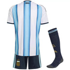 Camisa Argentina Home 2026/27 - Infantil (Com Meias)