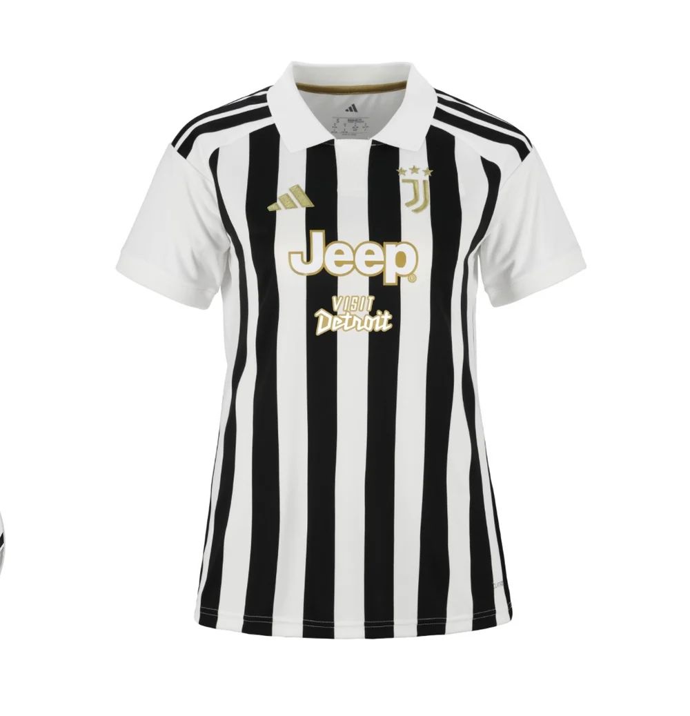 Juventus "Visit Detroit" Home Women's Shirt 2026/27