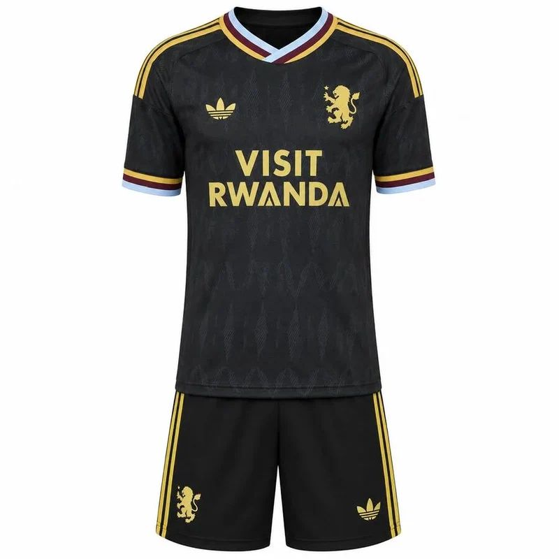 Maillot Aston Villa Extérieur 2025/26 - Enfant
