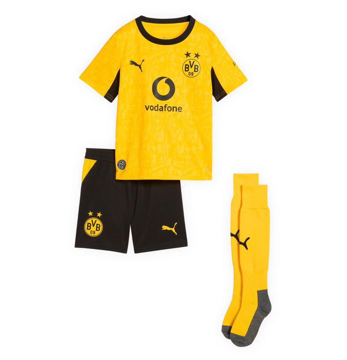 Borussia Dortmund Home 2026/27 Kit - Kids (with socks)