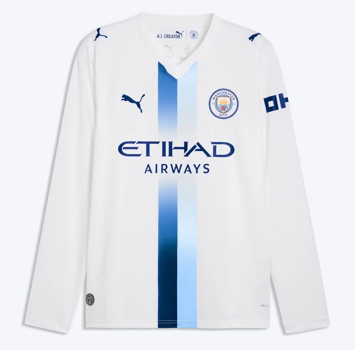 Manchester City Third Shirt 2026/27 - Long Sleeve