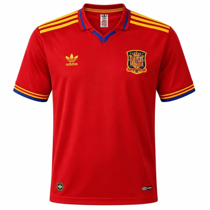 Spanien Retro-Trikot 2010