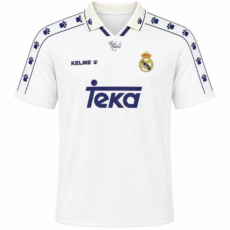 Real Madrid Retro Shirt 1995