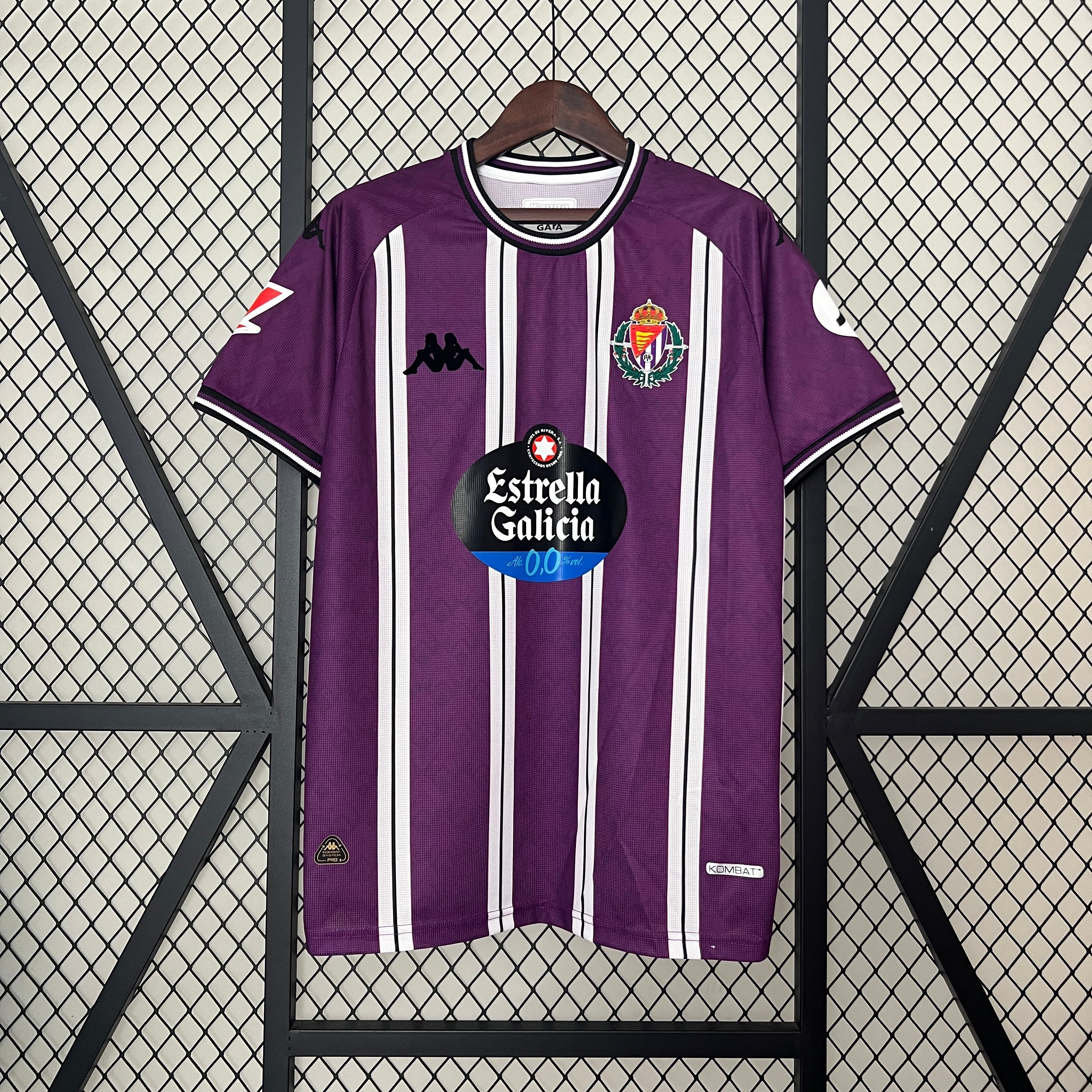 Camisa Home Real Valladolid 2024/25 – Com Patch LaLiga