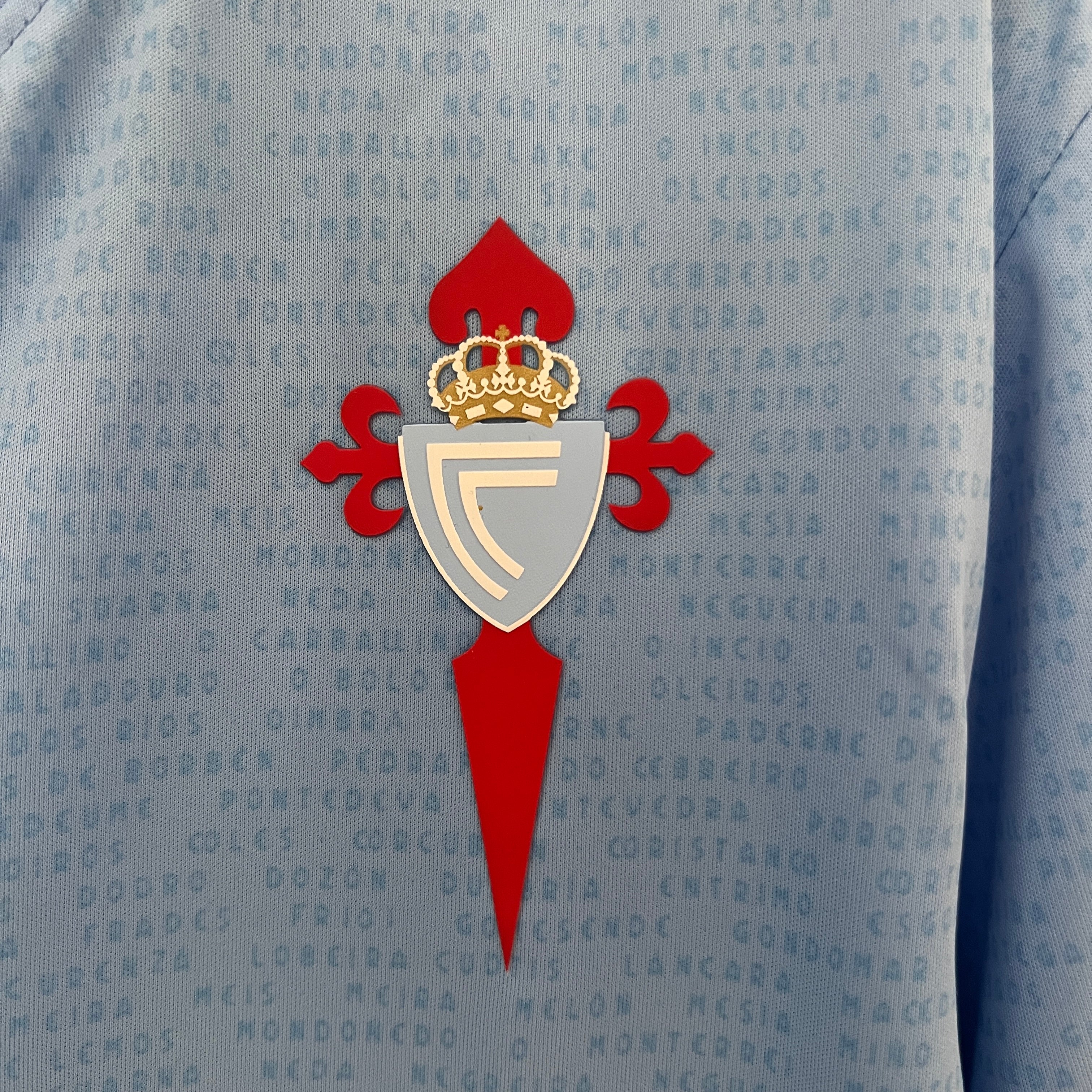 Camisa Titular RC Celta 2024/25 – Com Patch LaLiga