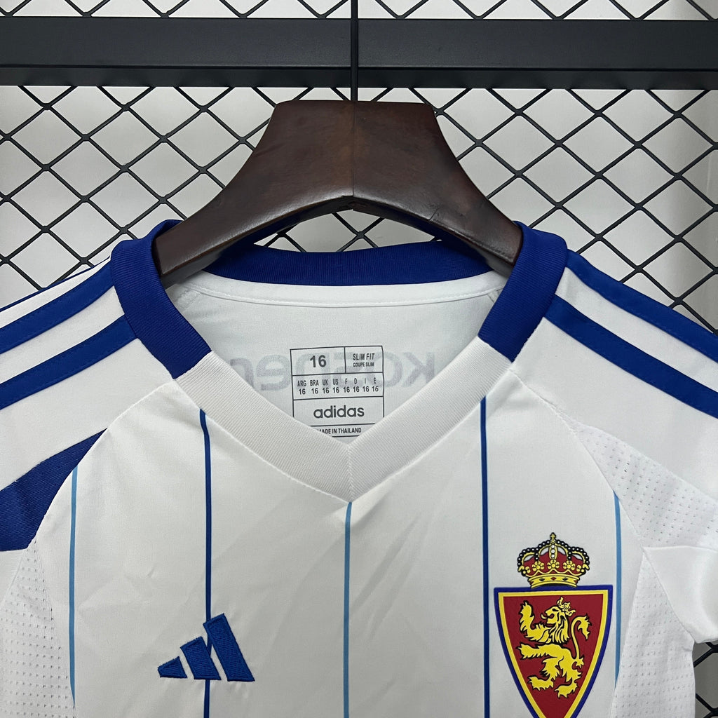 Real Zaragoza Home 2024/25 Kit - Kids