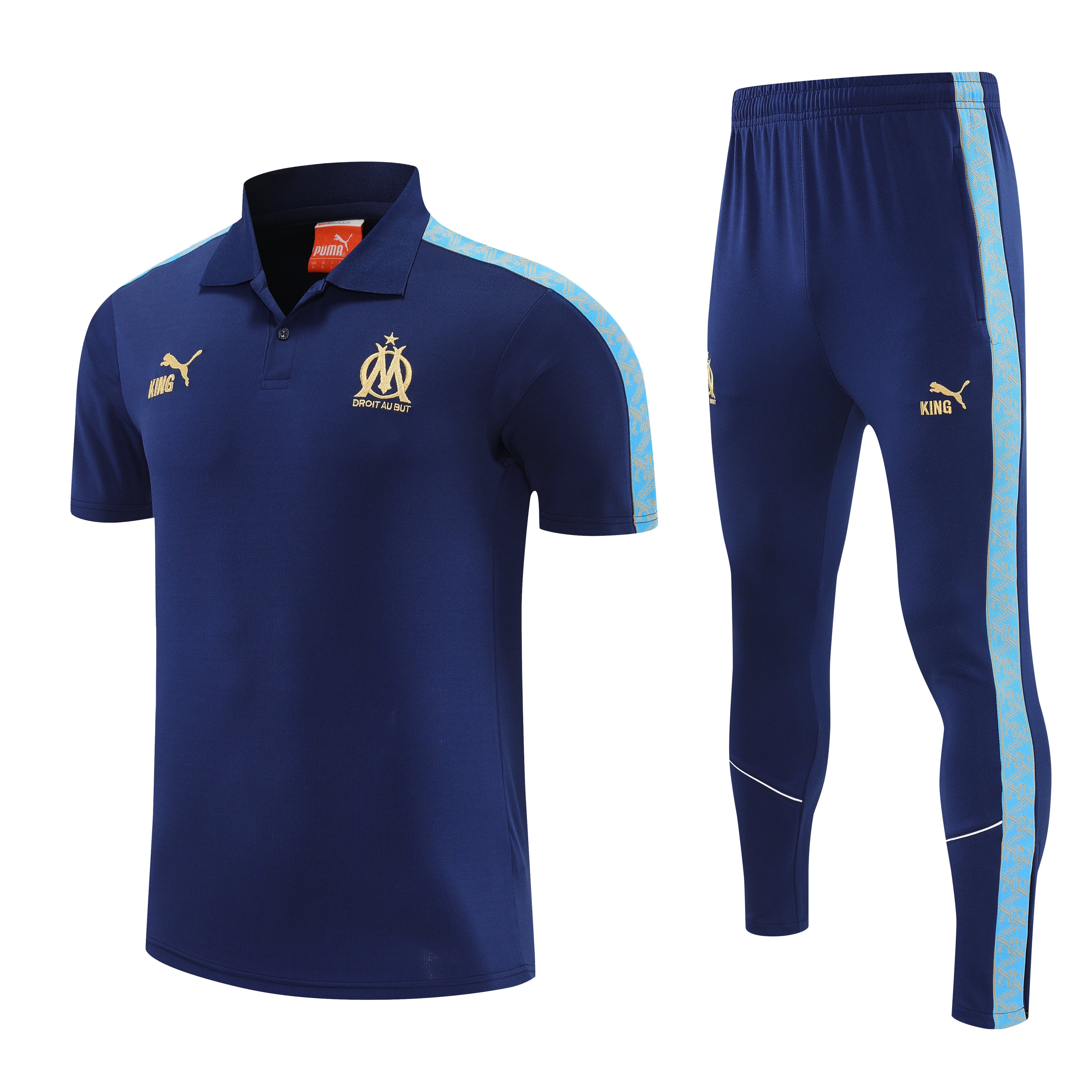 Olympique de Marseille Polo Set 2025/26