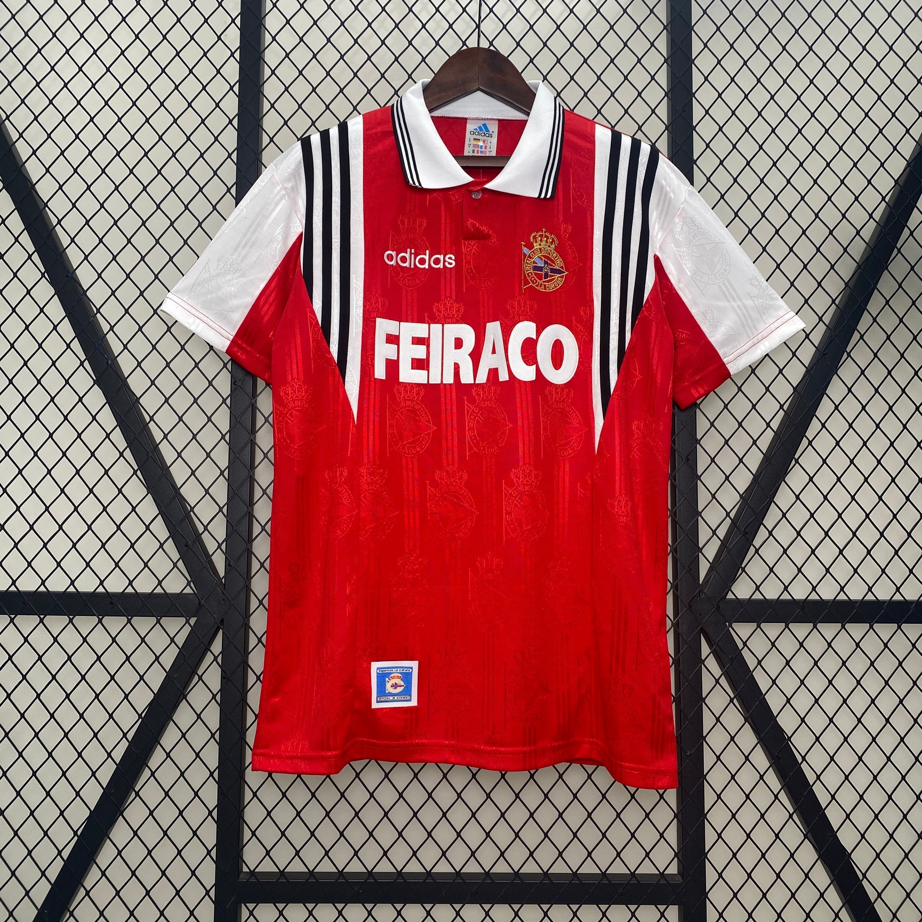 Camisa Retrô Deportivo La Coruña 1997