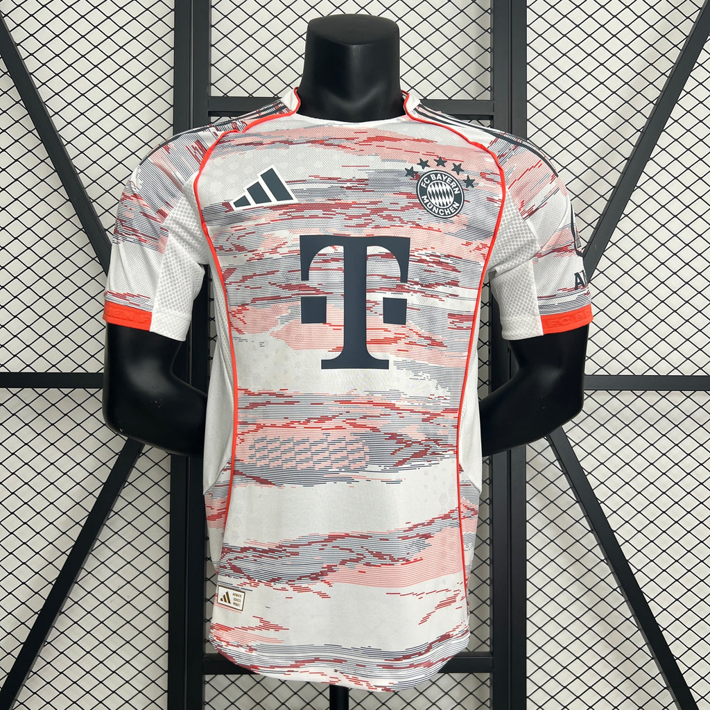 Camisa do Bayern de Munique Fora de Casa 2025/26 - Versão Jogador