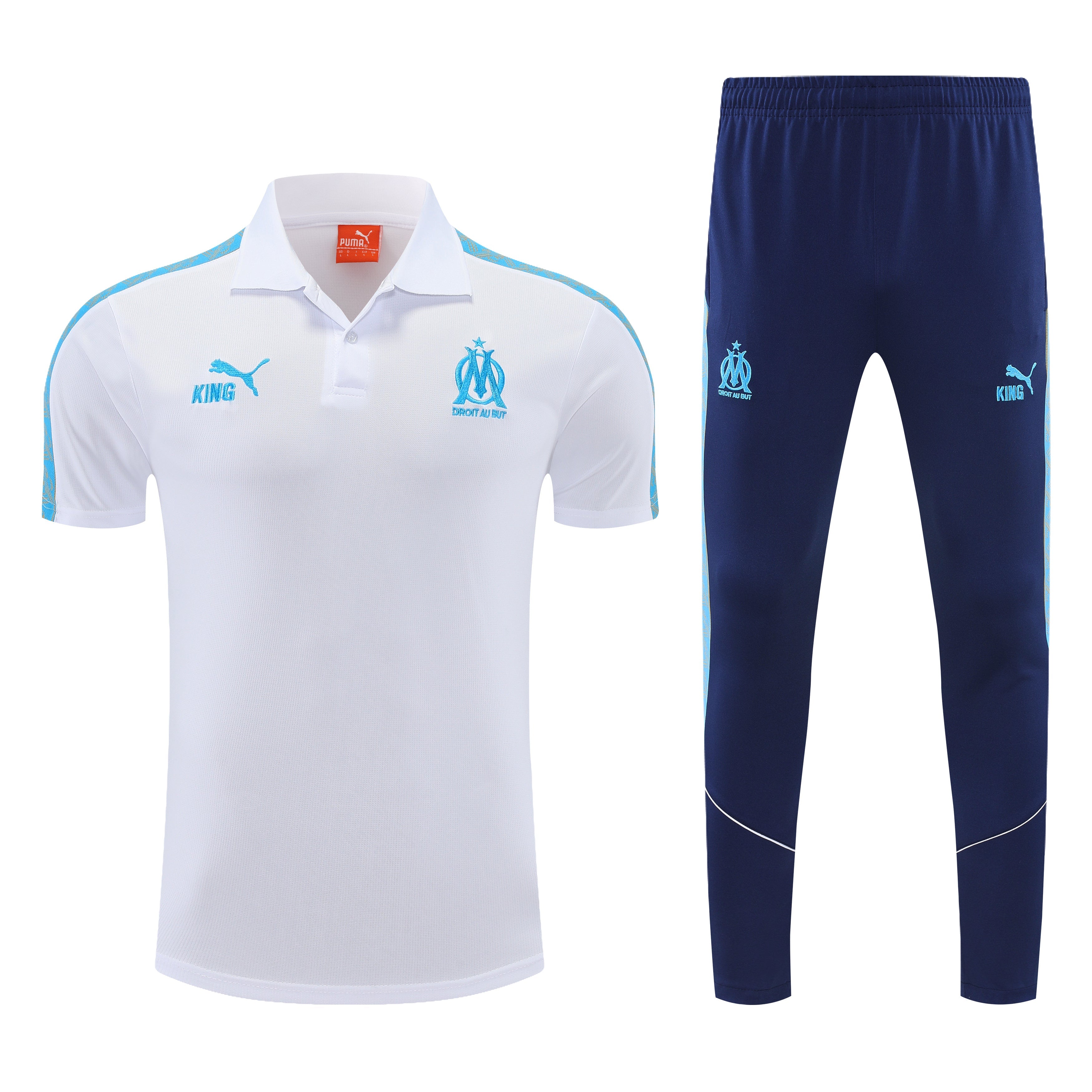 Olympique de Marseille Polo Set 2025/26