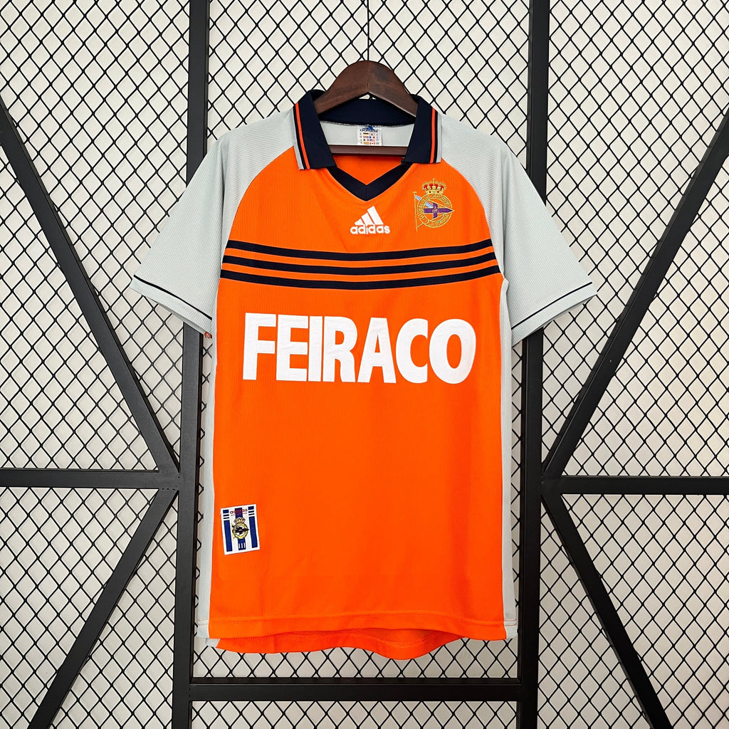 Camisa Retrô Deportivo La Coruña 1998
