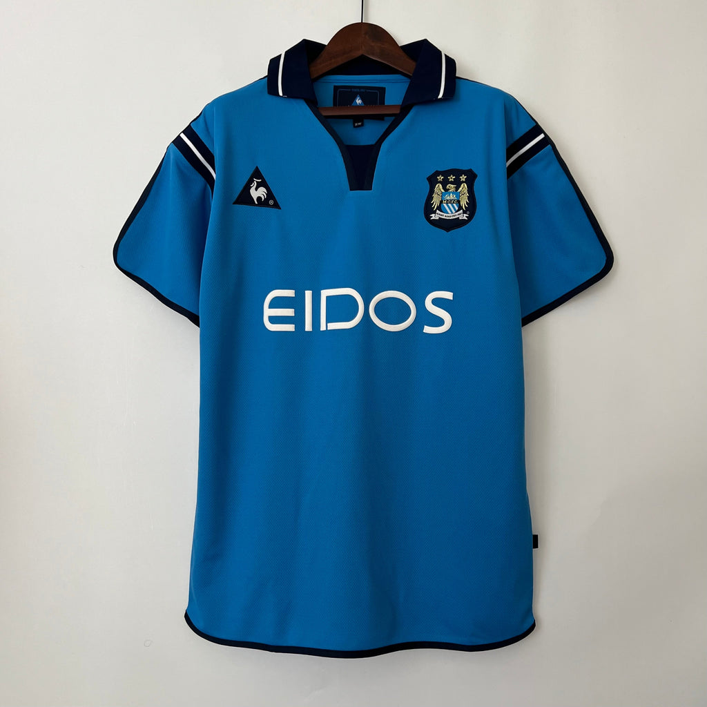 Manchester City Retro Shirt 2001