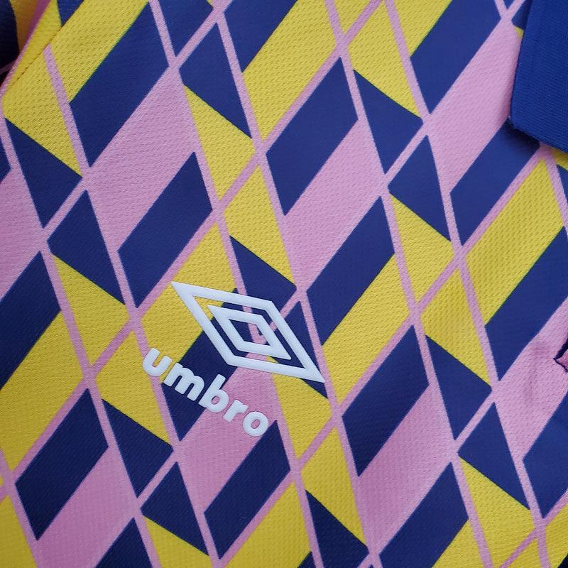 Camisa Escócia Retrô 1988/1989 Amarela - Umbro - DA Sports Oficial