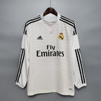 Camisa Manga Longa Real Madrid 14/15 Adidas - Branco - DA Sports Oficial