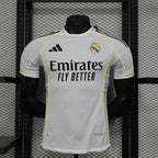 Camisa Casa Real Madrid 2025/26 - Versão Jogador