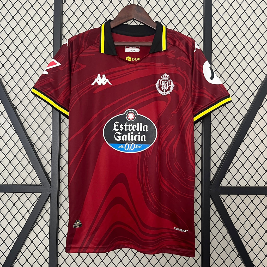 Terceira Camisa Real Valladolid 2024/25 - Com Patch LaLiga