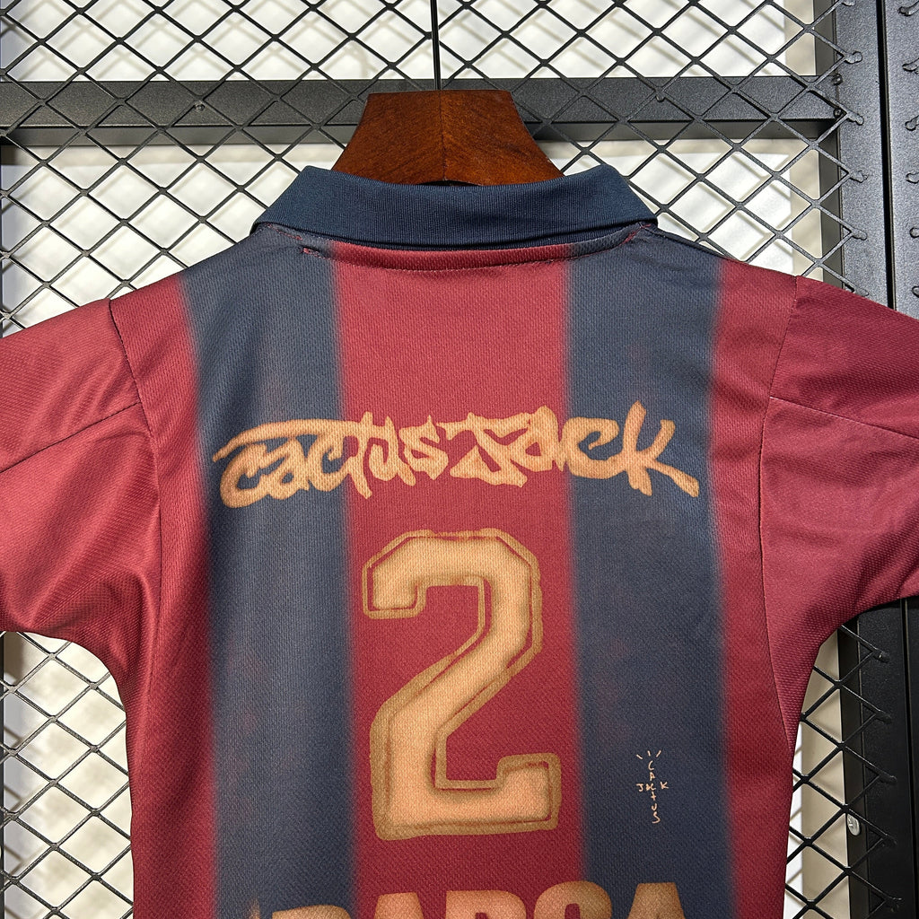 FC Barcelona x Travis Scott Uniforme 2025/26 - Infantil