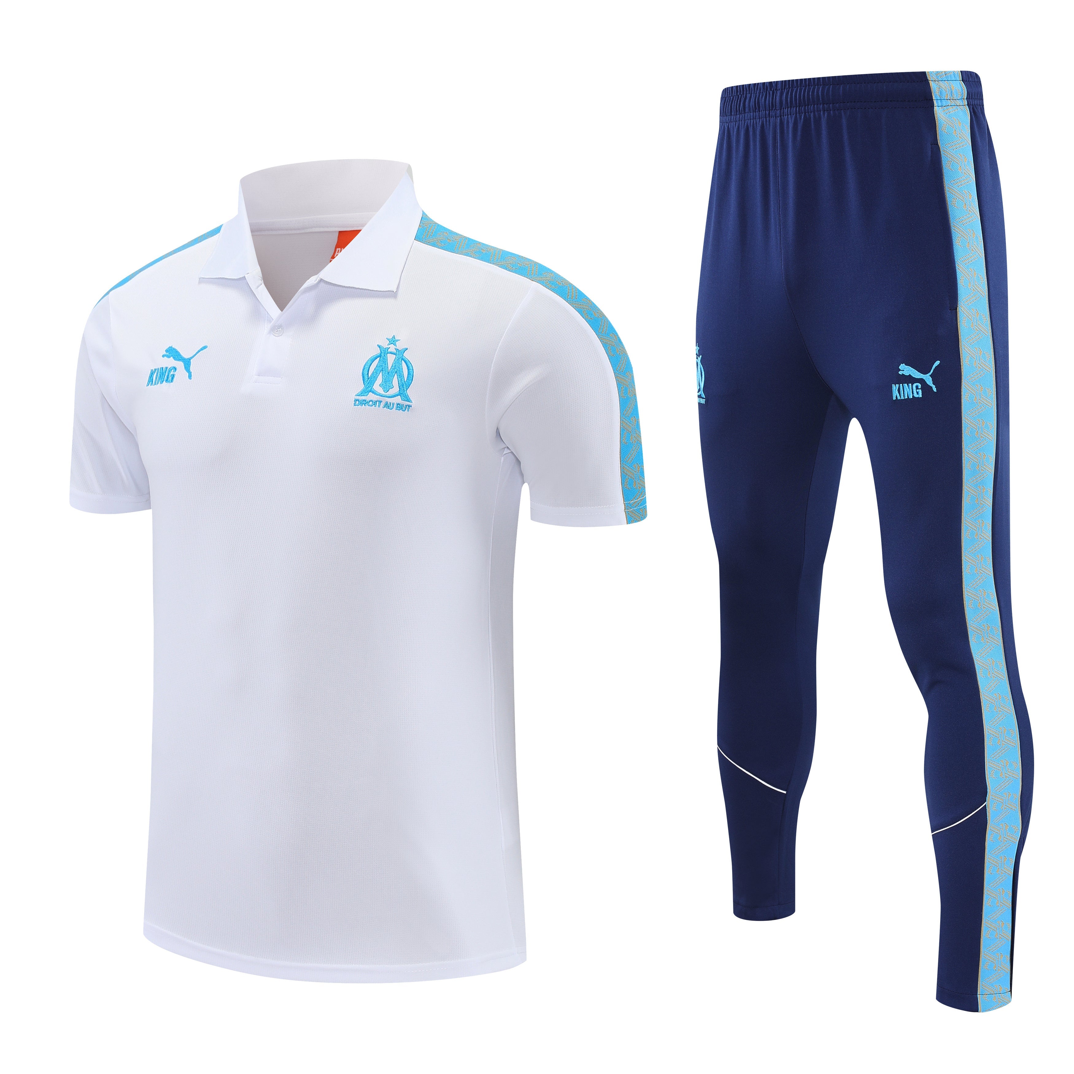 Olympique de Marseille Polo Set 2025/26