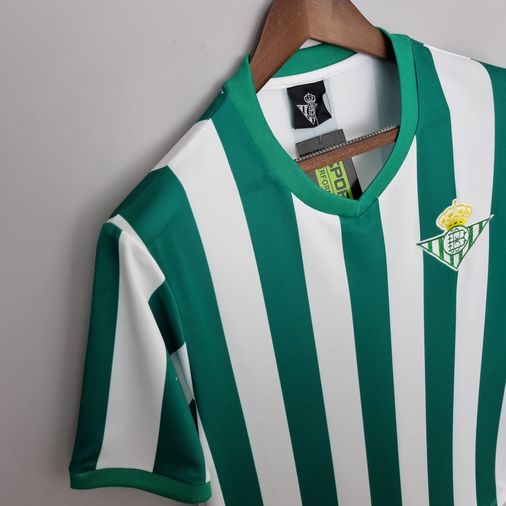 Camisa retrô do Real Betis de 1976 para casa