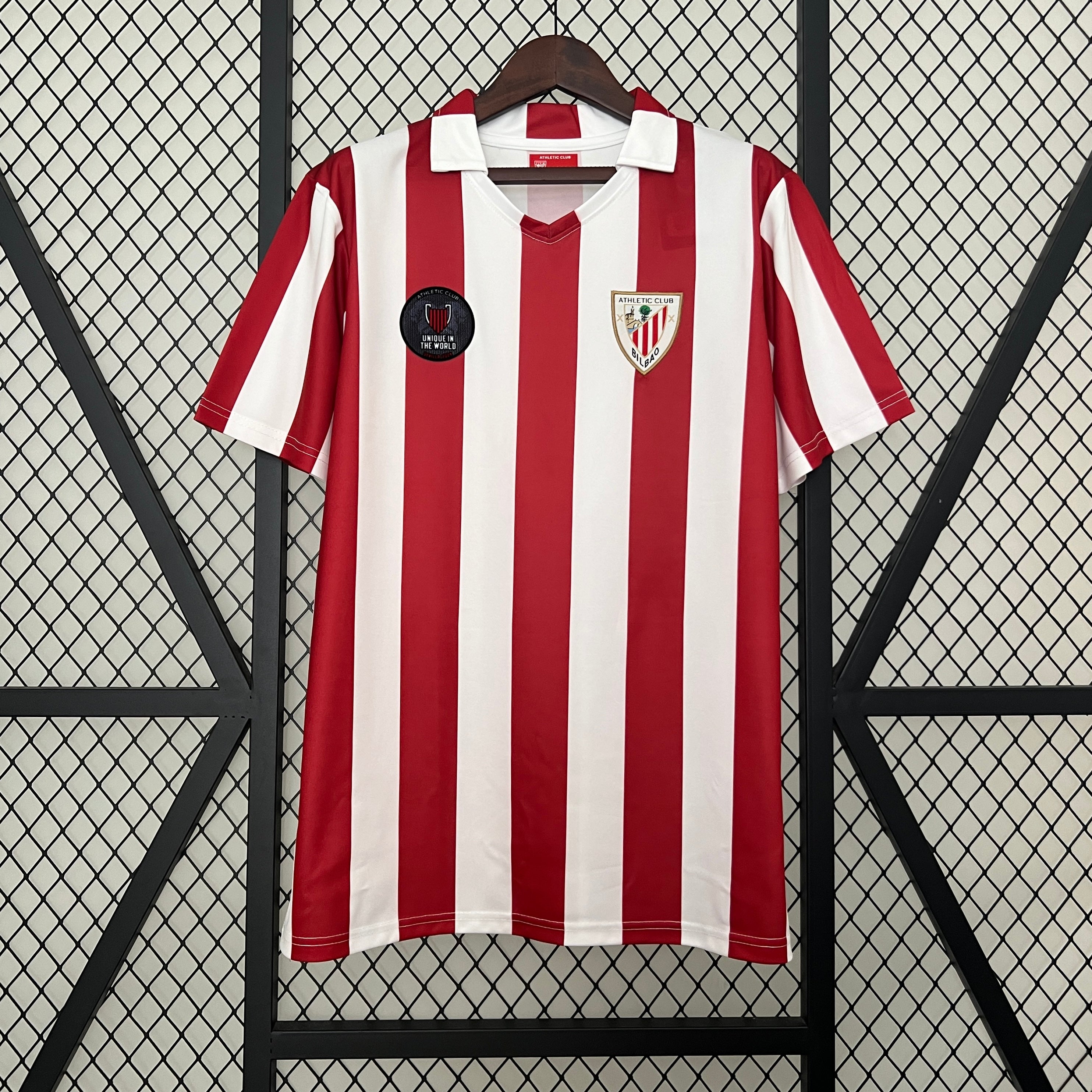 Camisa Retrô do Athletic Club Bilbao