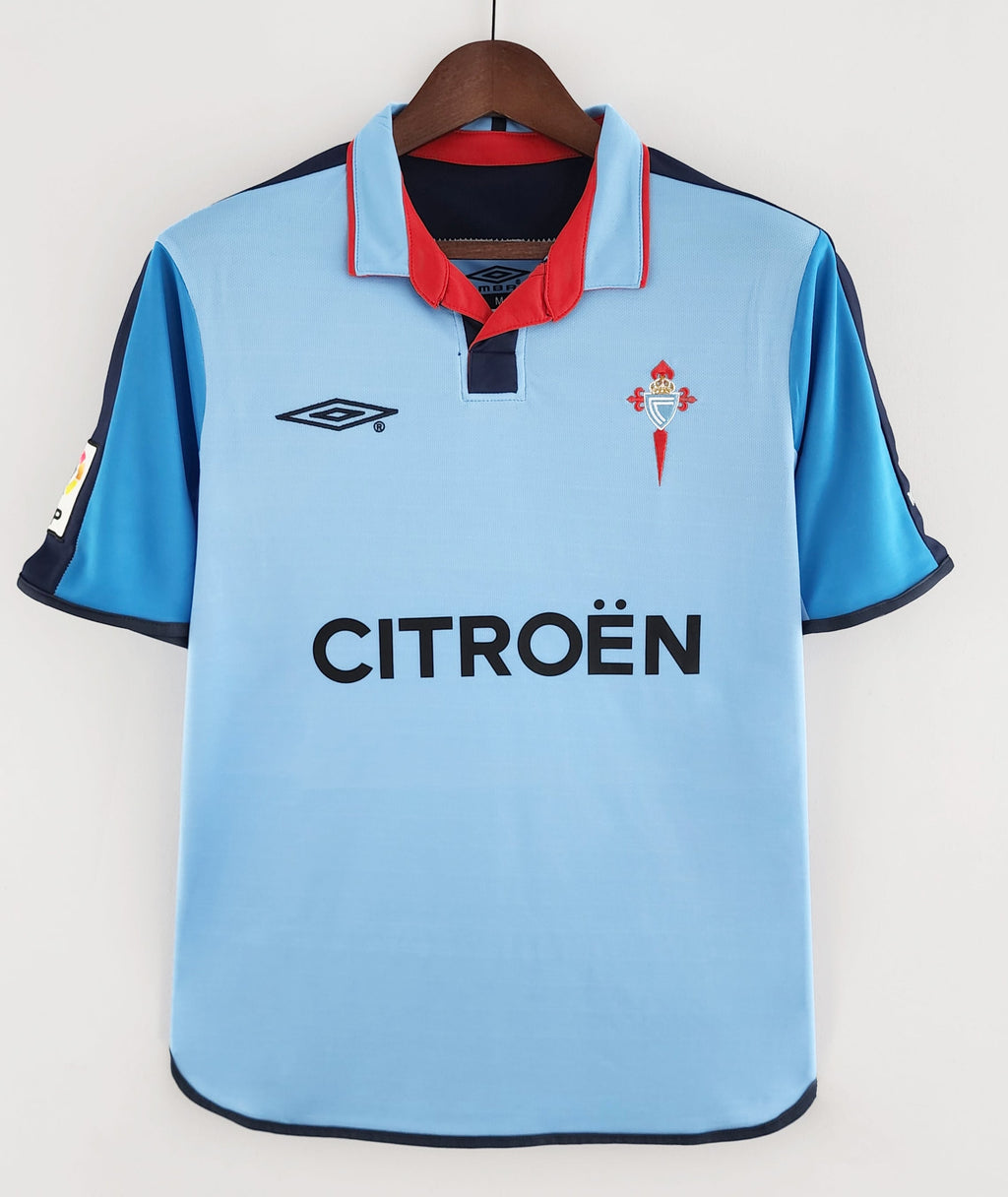 RC Celta Retro Trikot 2002 - Mit Patch LFP