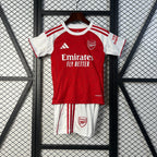 Kit Arsenal Home 2025/26 - Infantil