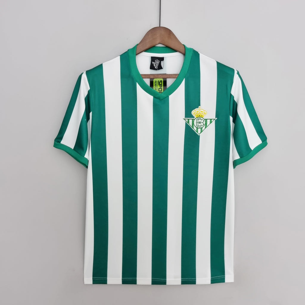 Camisa retrô do Real Betis de 1976 para casa