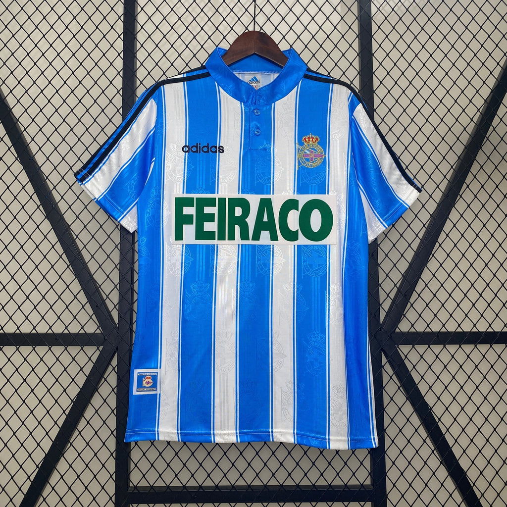 Camisa Retrô Home Deportivo La Coruña 1997