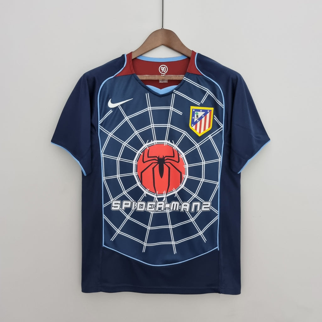 Camisa Retrô Atlético de Madrid Fora de Casa 2004