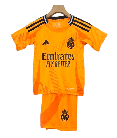 Kit Real Madrid Fora de Casa 2024/25 - Infantil