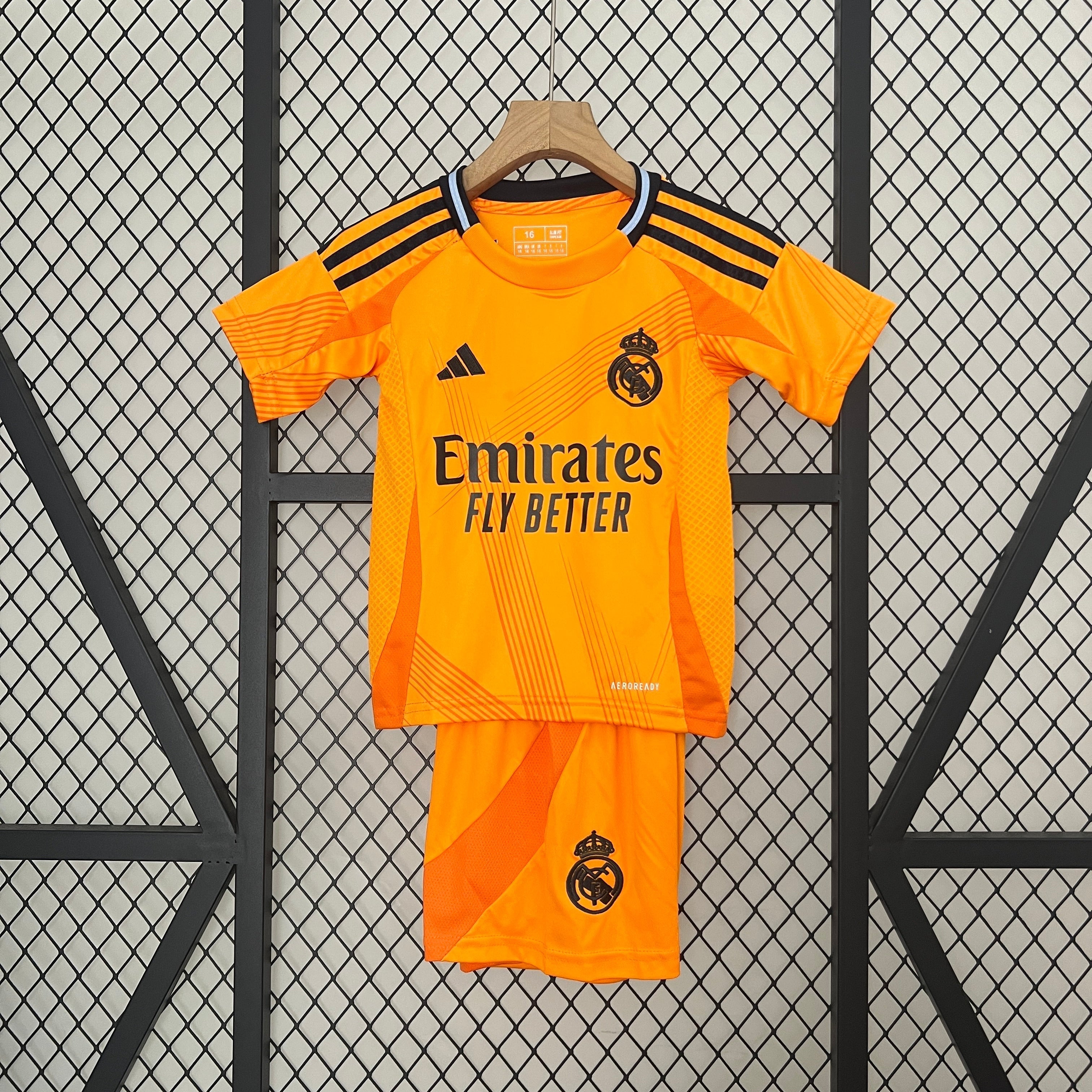 Kit Real Madrid Fora de Casa 2024/25 - Infantil