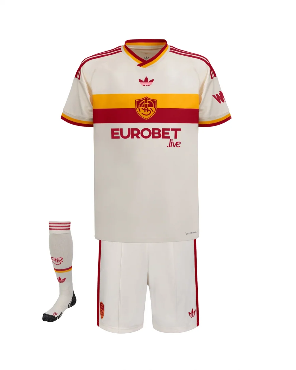 AS Roma Away 2026/27 Kit - Kids (with socks)